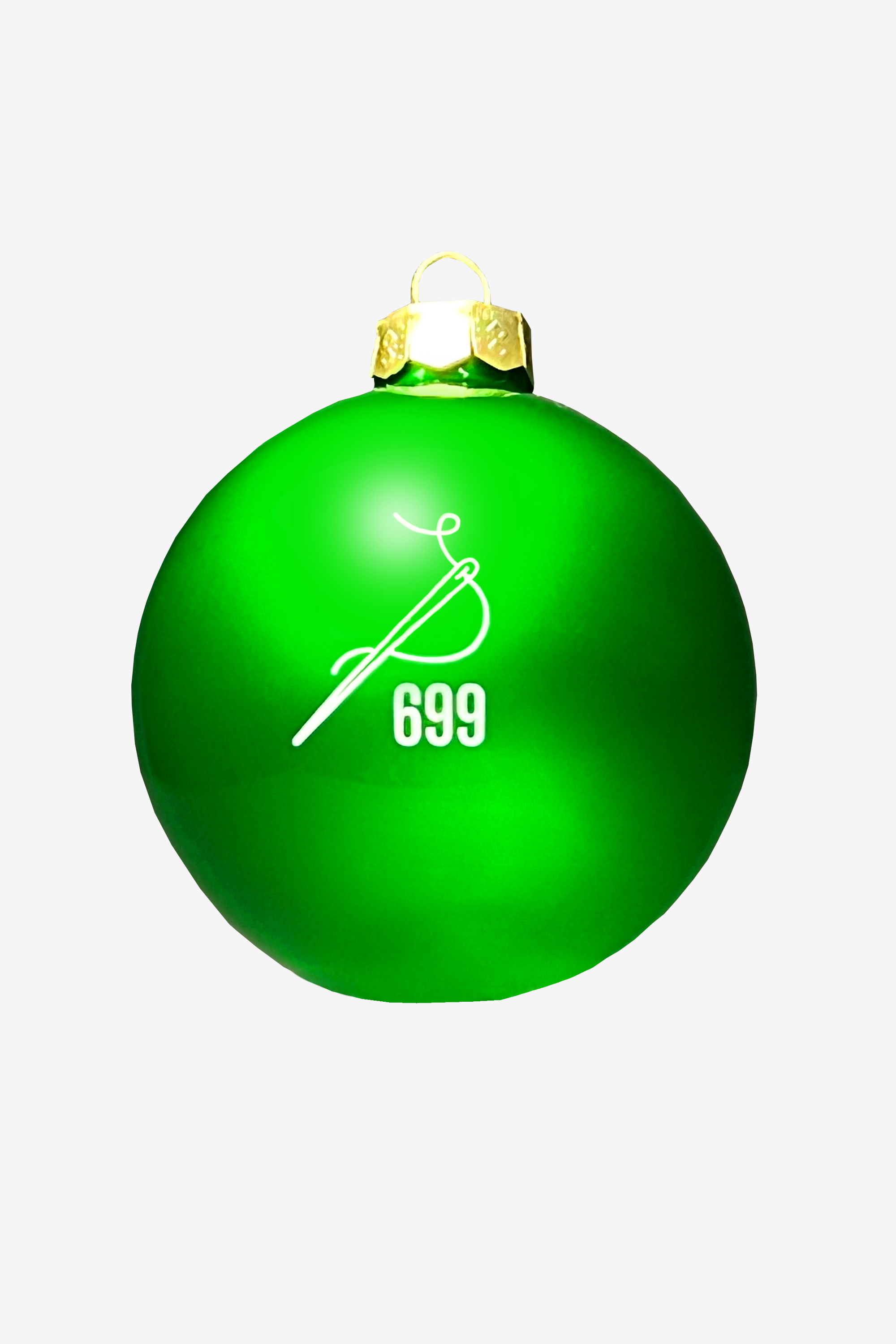 Christmas Ornament Green DMC