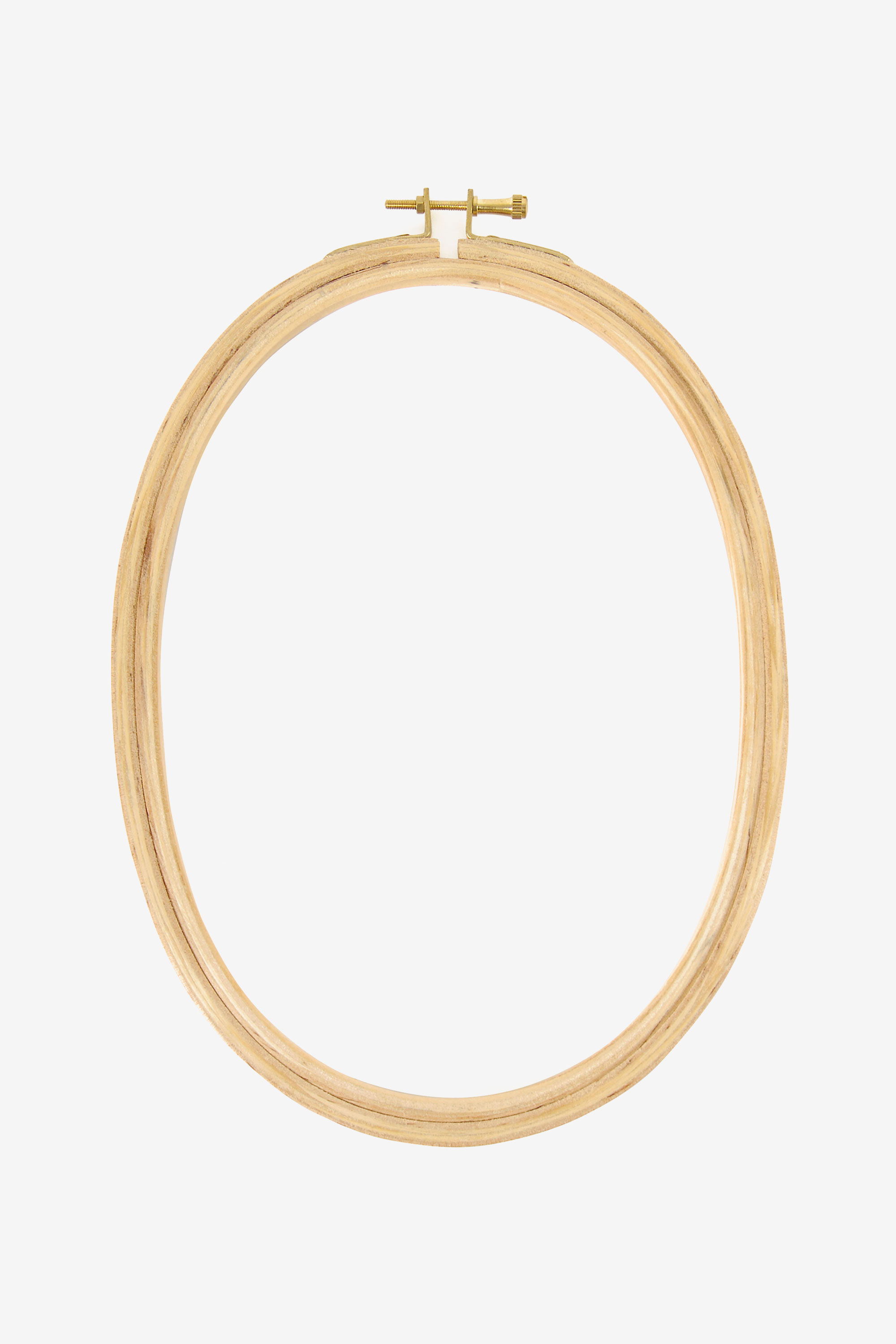 Oval wooden hot sale embroidery hoops