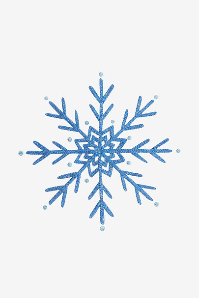 Snowflake embroidery deals