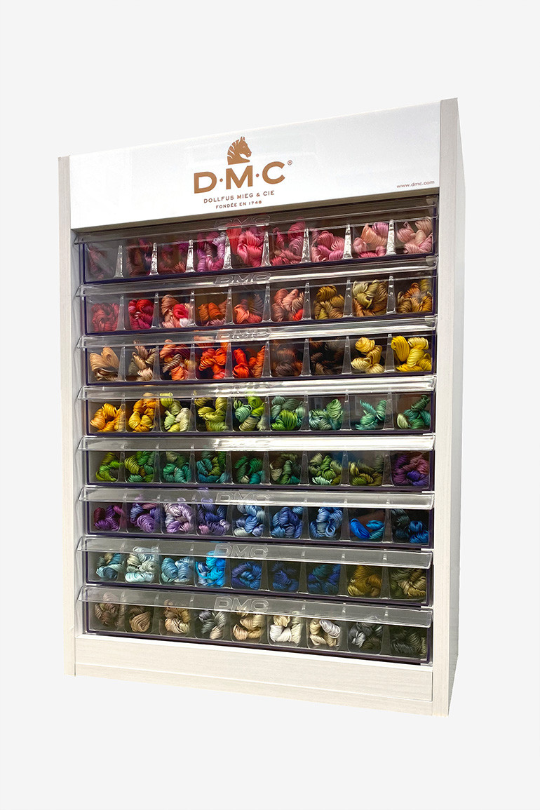 DMC 刺繍糸ディスプレイ用ケース