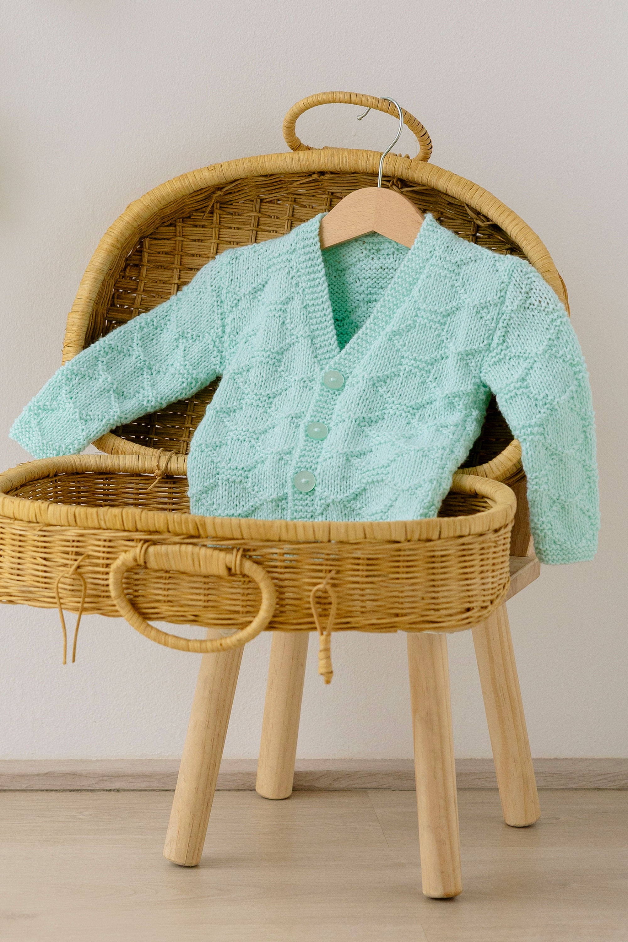 Image for-KNIT-CARDIGAN-BABY-CHERI-ETOILE-8160