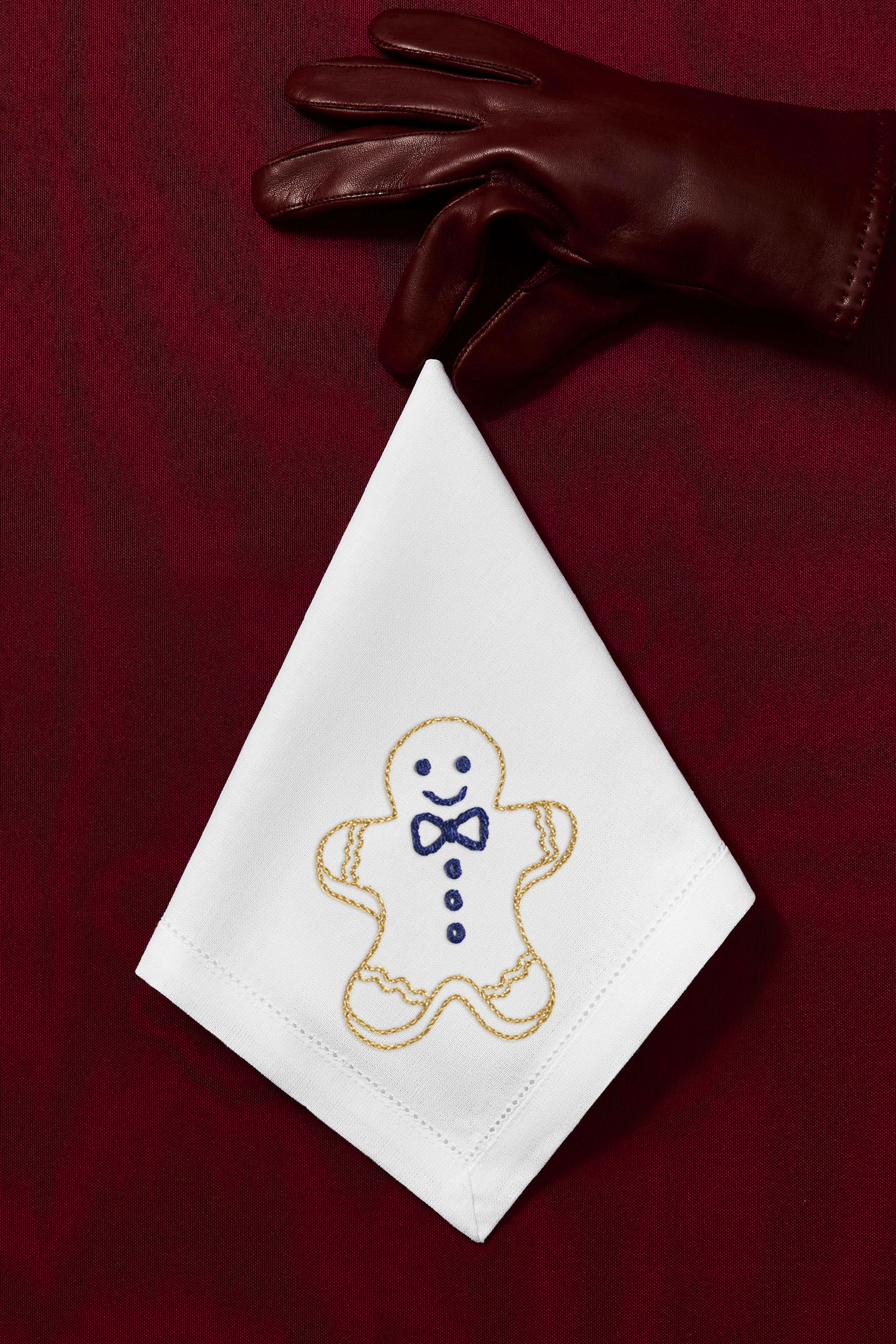 Image for BUNDLE-4NAPKINS-GINGERBREAD
