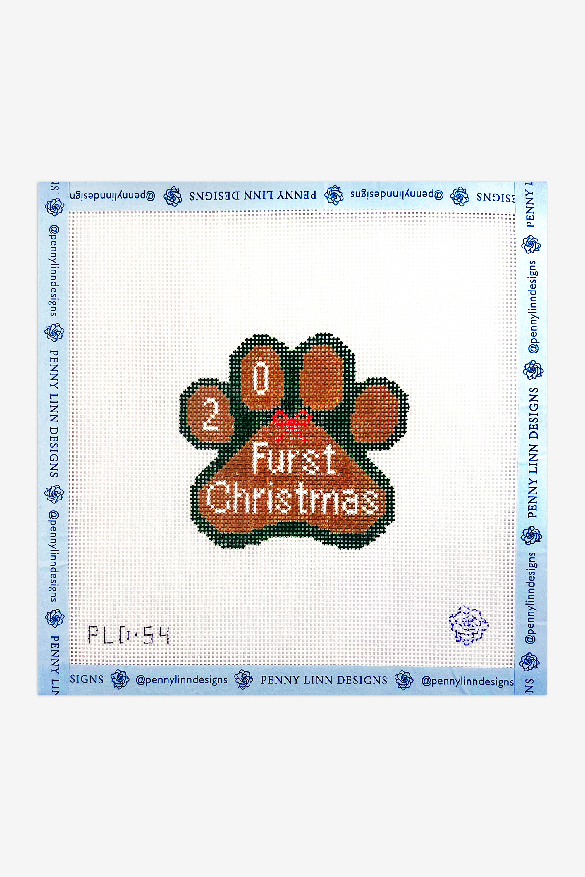 Furst Christmas Beginner Needlepoint Canvas DMC