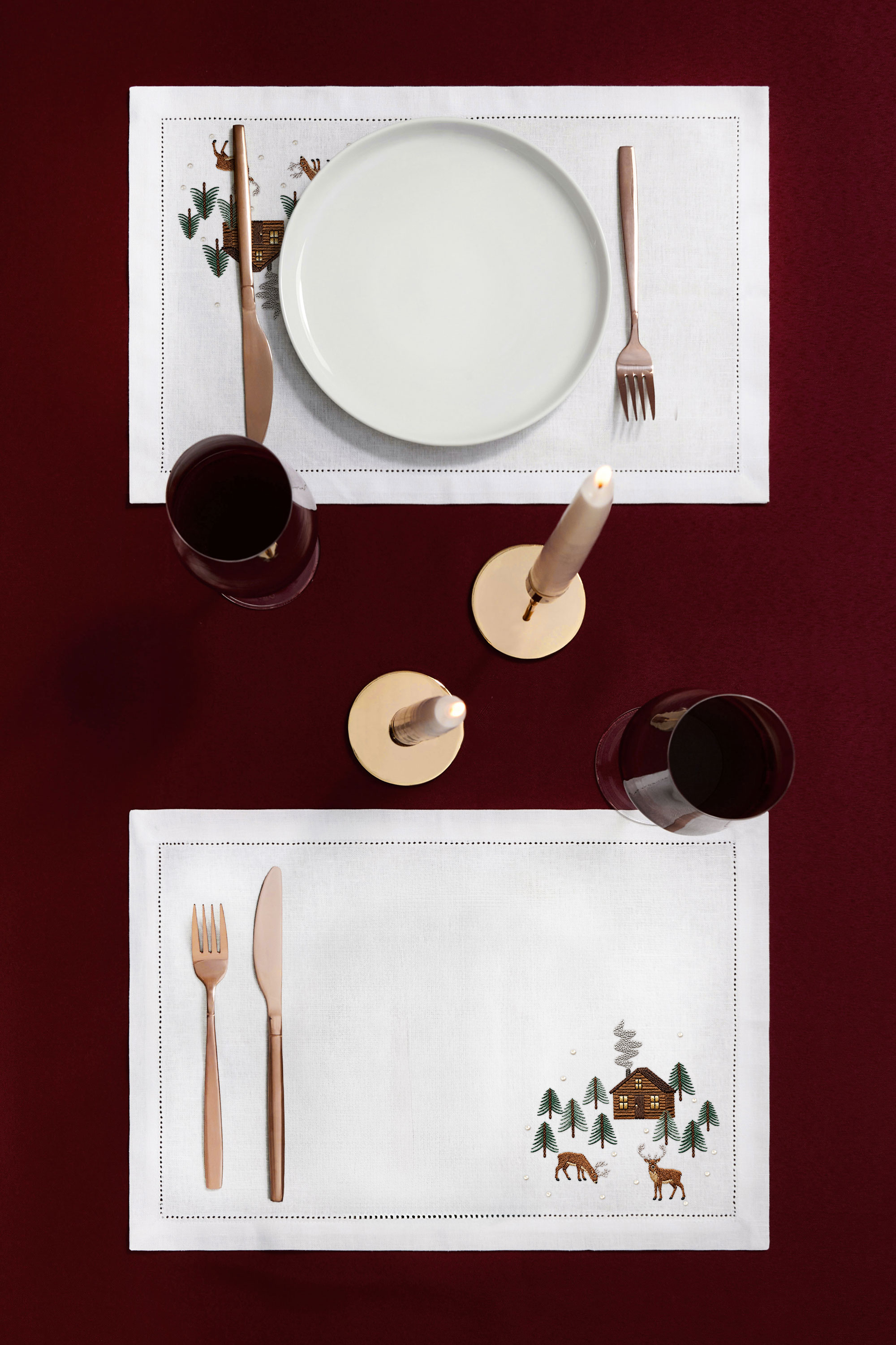 Image for BUNDLE-4PLACEMAT-WOODLAND